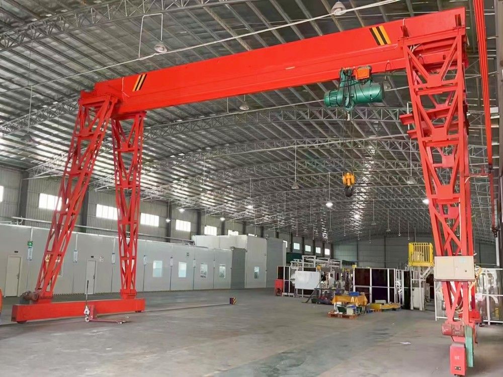 龍門吊廠家、安裝維修、MH型電動單梁門式起重機(1~20t)