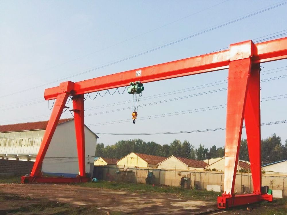 張家界龍門吊廠家、電動單梁門式起重機供貨安裝維修
